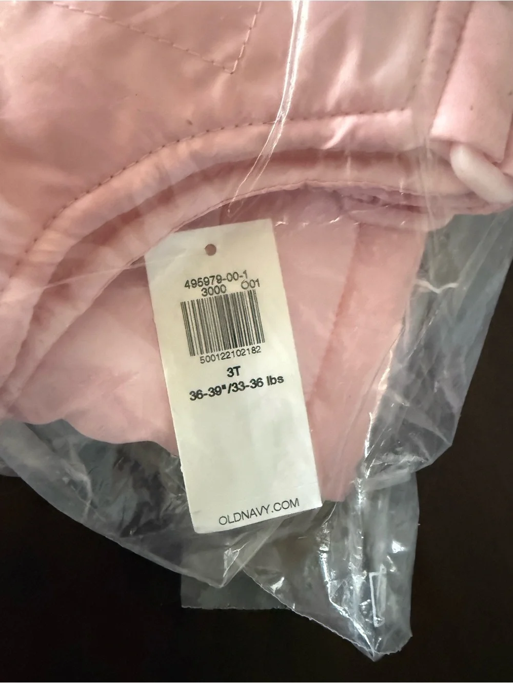 Old Navy quilted insulated